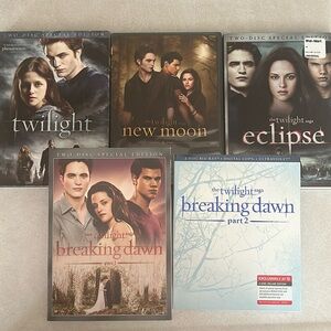 Twilight series dvd’s